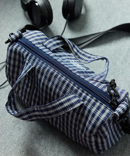 格紋條紋設計 Boston Mini Bag 迷你包（聯名款）