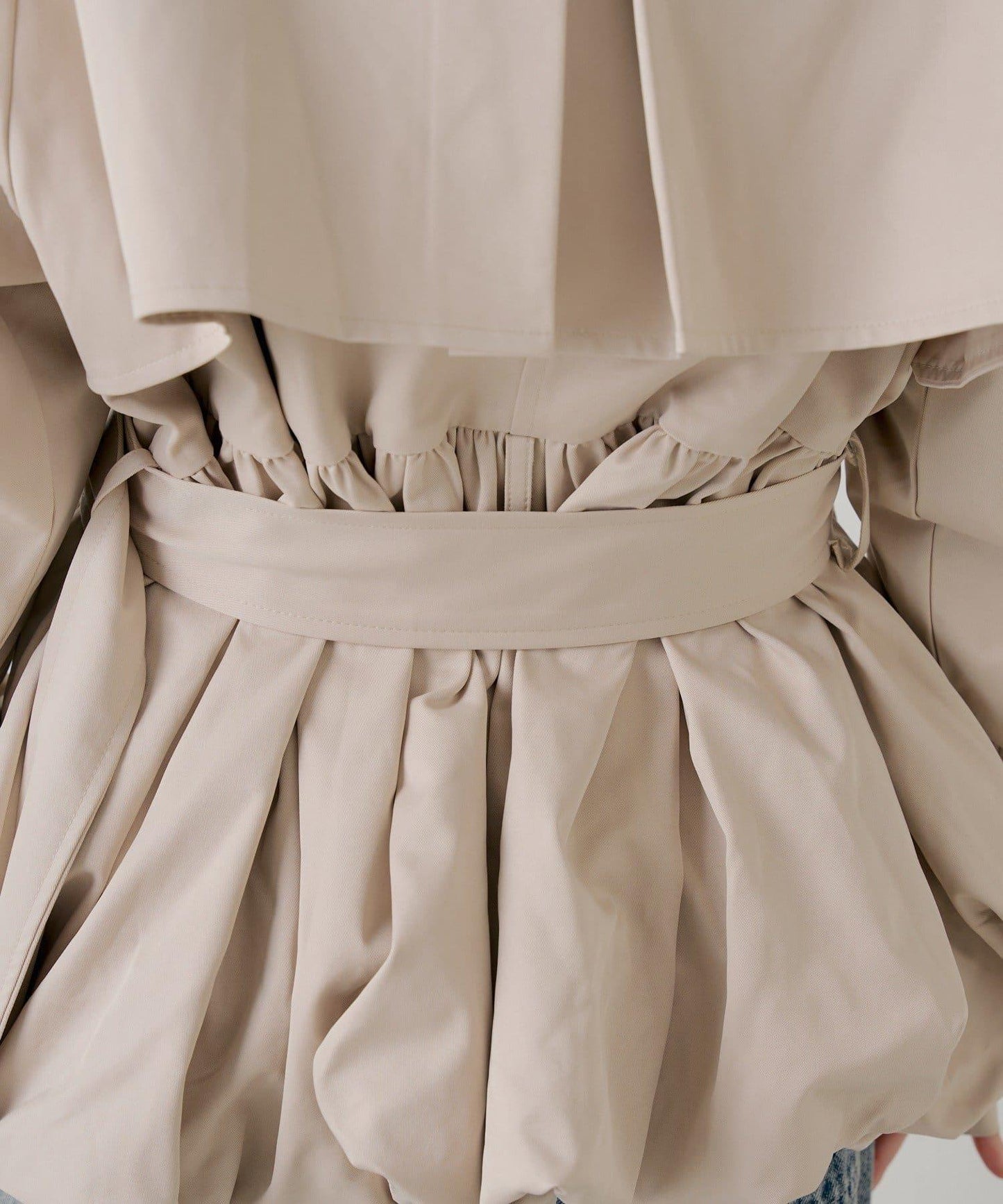 SALON by Chico 蓬鬆中長款風衣