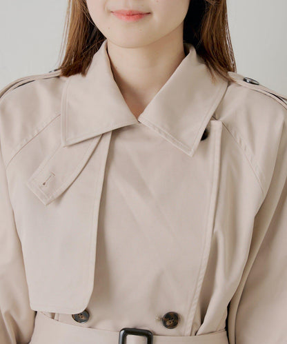 SALON by Chico 蓬鬆中長款風衣