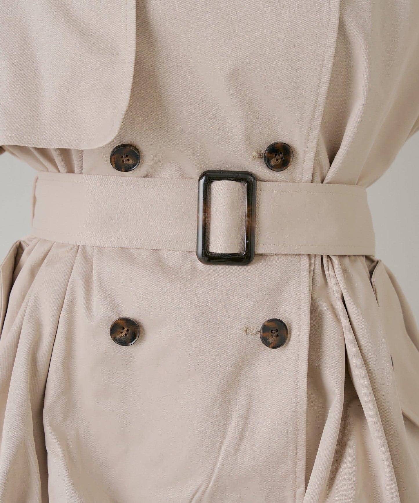 SALON by Chico 蓬鬆中長款風衣