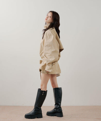 中長款寬鬆風衣