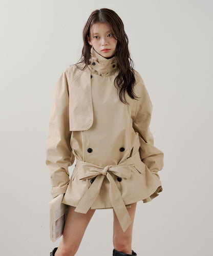 中長款寬鬆風衣