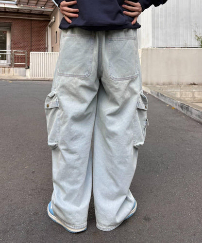 SOUNDS GOOOOD 立體口袋 彎刀版型 牛仔褲