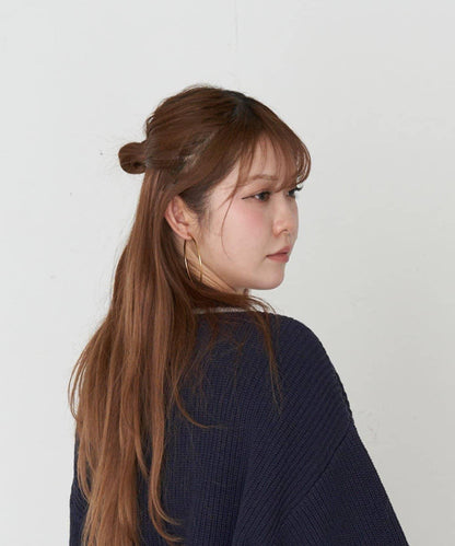 圓環耳環