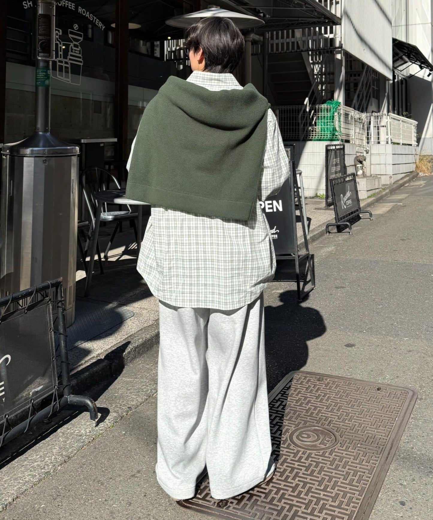 mini plaid over shirts 襯衫外套