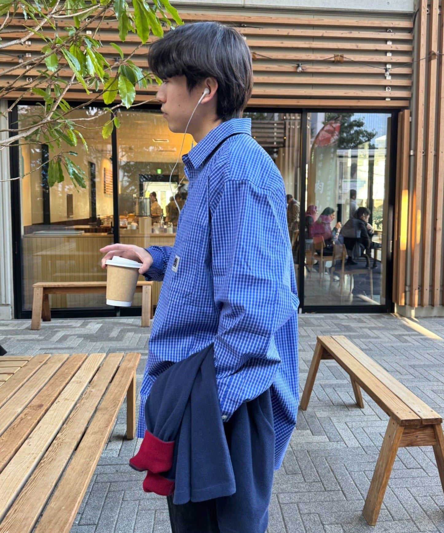 mini plaid over shirts 襯衫外套