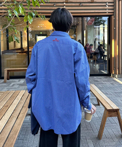 mini plaid over shirts 襯衫外套