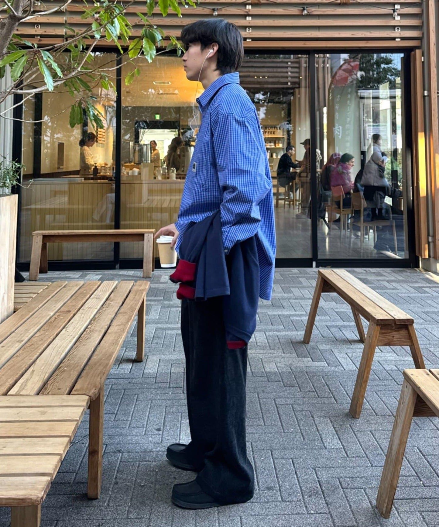 mini plaid over shirts 襯衫外套