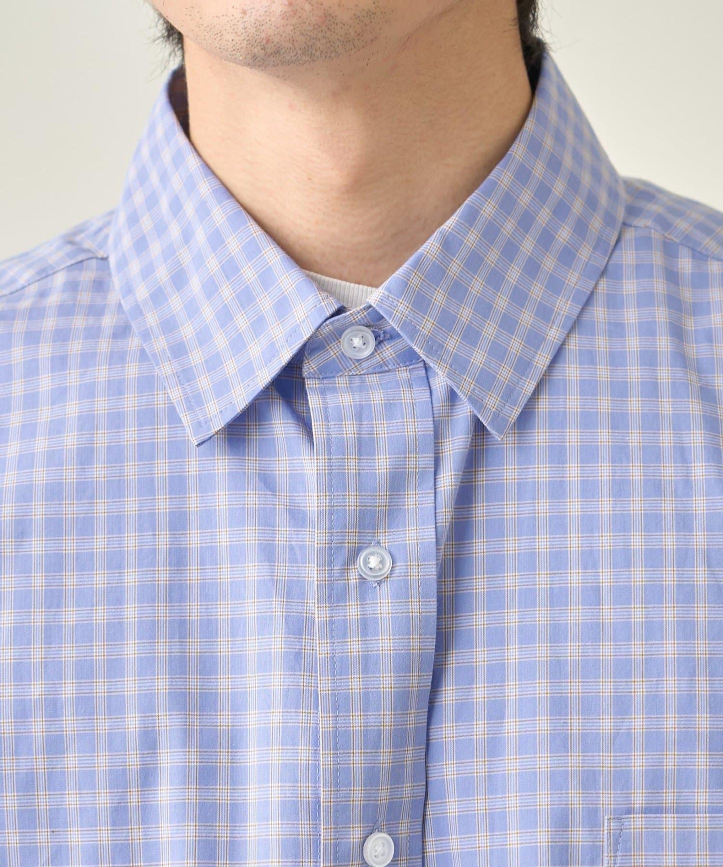 mini plaid over shirts 襯衫外套