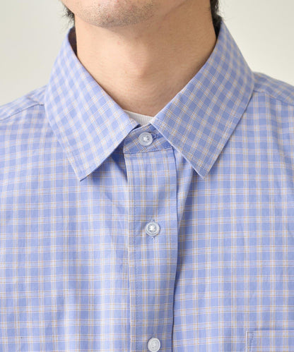 mini plaid over shirts 襯衫外套