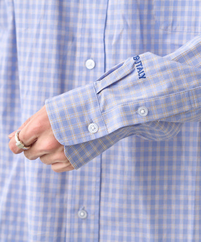 mini plaid over shirts 襯衫外套