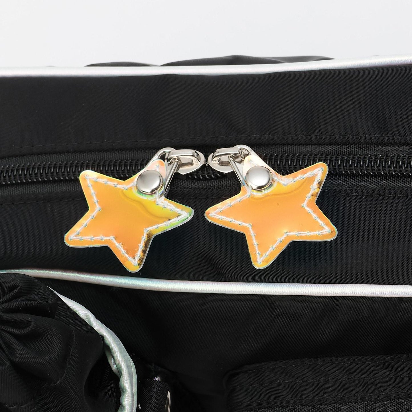 帶水瓶夾設計 多隔層 單肩包