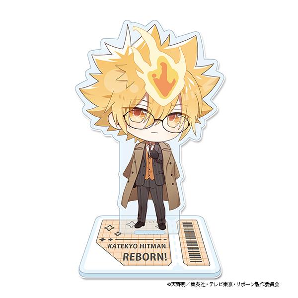 家庭教師HITMAN REBORN!（家庭教師HITMAN REBORN!） 小巧系列 ボンゴレI世 亞克力立牌 メガネ&スーツver.