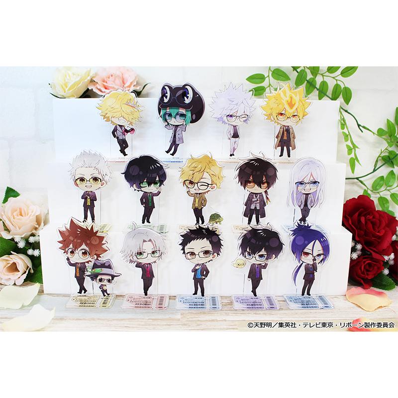 家庭教師HITMAN REBORN!（家庭教師HITMAN REBORN!） 小巧系列 ボンゴレI世 亞克力立牌 メガネ&スーツver.