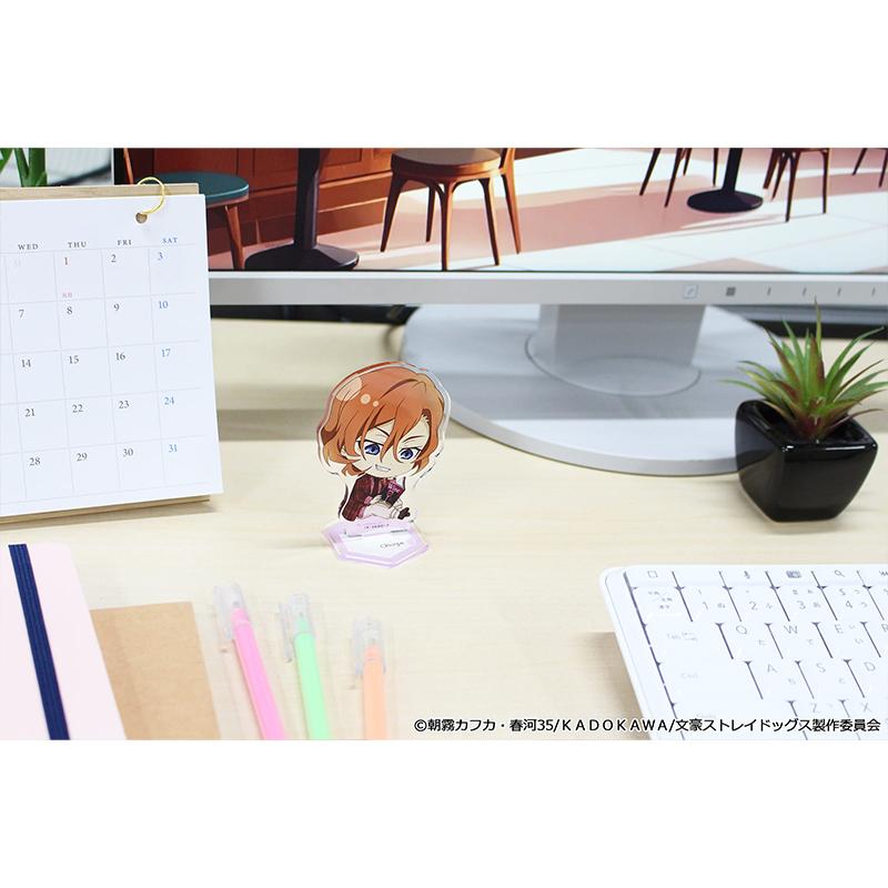 文豪野犬（文豪野犬） 小巧系列 中原中也 亞克力立牌 讀書ver.