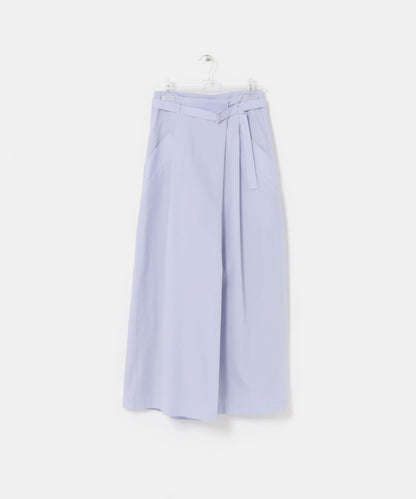 裹褶設計 闊腿 wrap wide pants 褲子