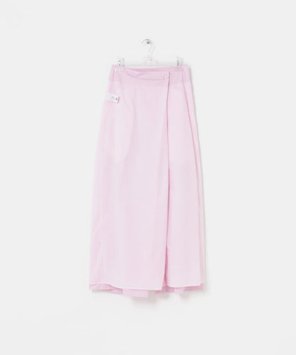 裹褶設計 闊腿 wrap wide pants 褲子