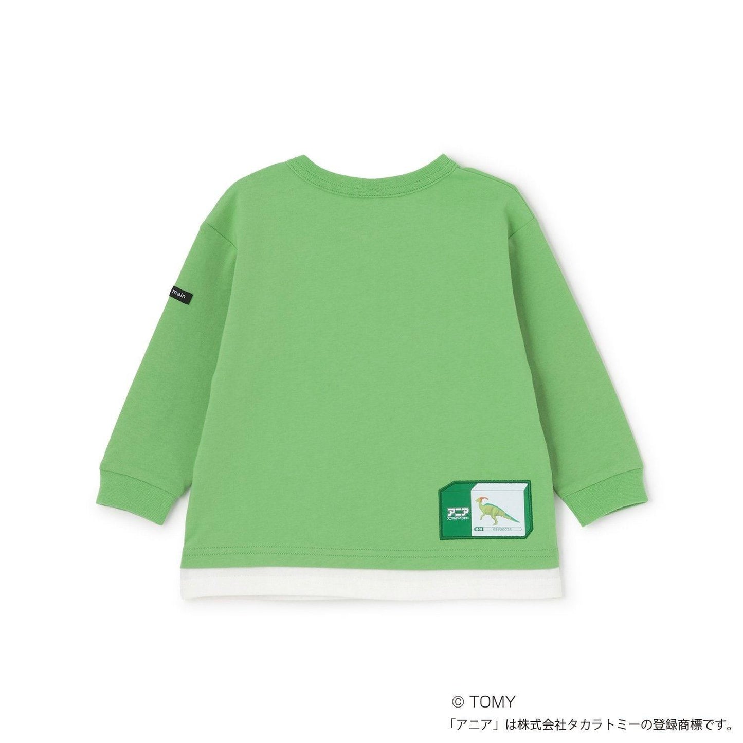 TOMICA・ANIA 圖案印花長袖T恤