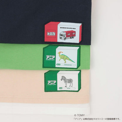 TOMICA・ANIA 圖案印花長袖T恤