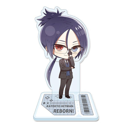 《家庭教師HITMAN REBORN!》（家庭教師REBORN） 小巧系列 六道骸 亞克力立牌 眼鏡&西裝ver.