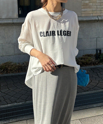 袖口羅紋 後背按扣 喬其紗Logo 套頭上衣