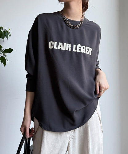 袖口羅紋 後背按扣 喬其紗Logo 套頭上衣