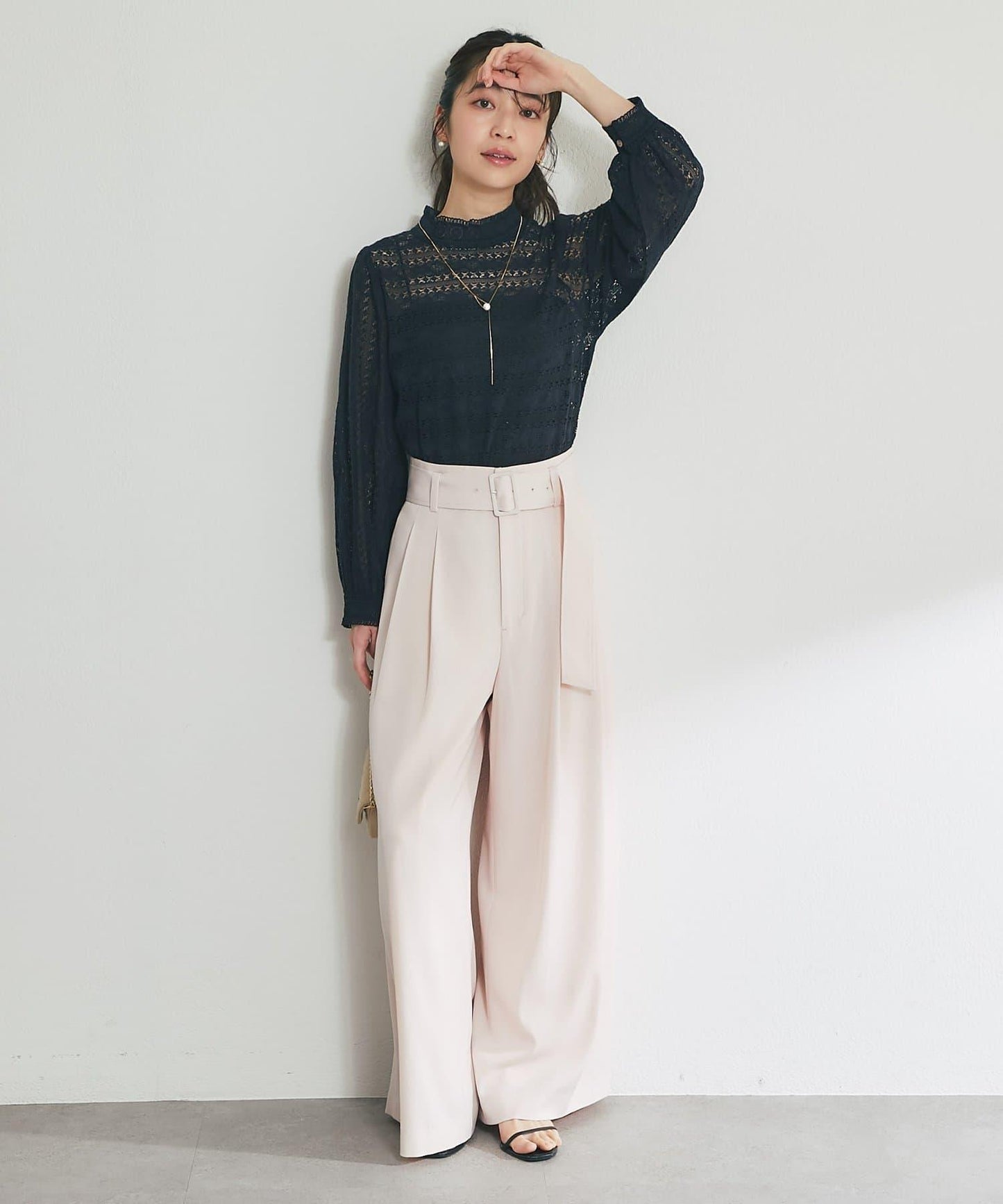 蕾絲女襯衫