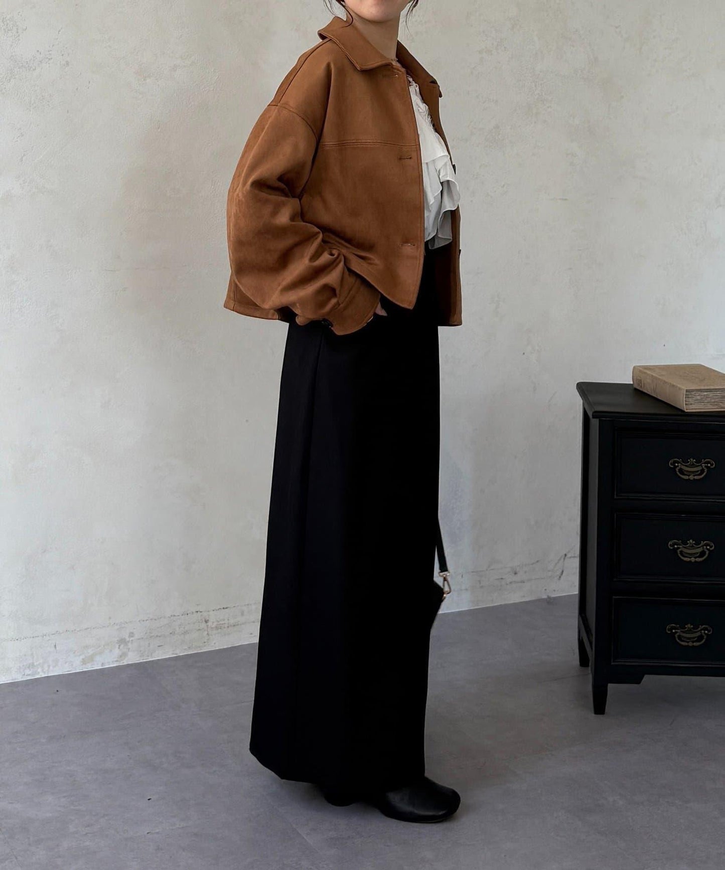 腰帶設計窄版半身裙