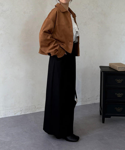 腰帶設計窄版半身裙