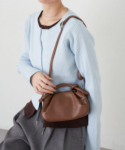 扭結設計迷你包