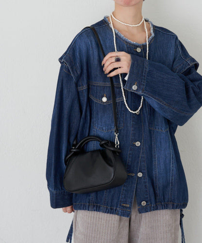 扭結設計迷你包