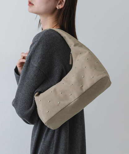 鉚釘圓形設計 包袋