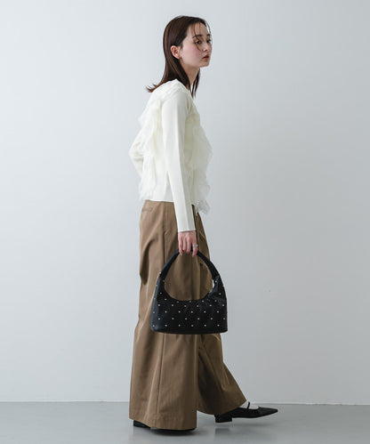 鉚釘圓形設計 包袋