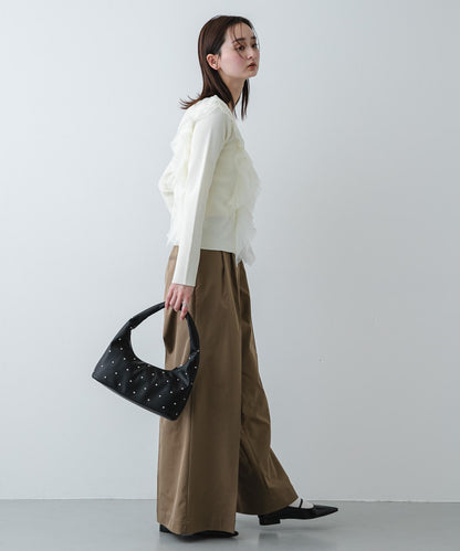 鉚釘圓形設計 包袋