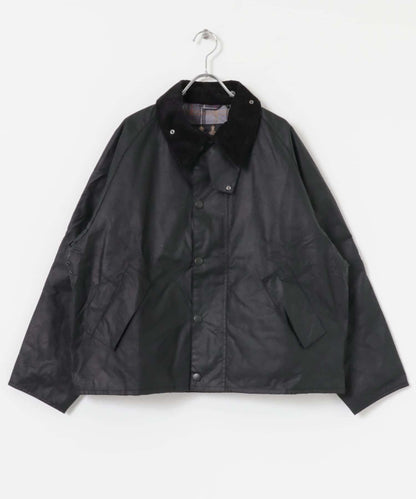 寬鬆版型 塗蠟 Barbour OS TRANSPORT WAX JACKET 夾克