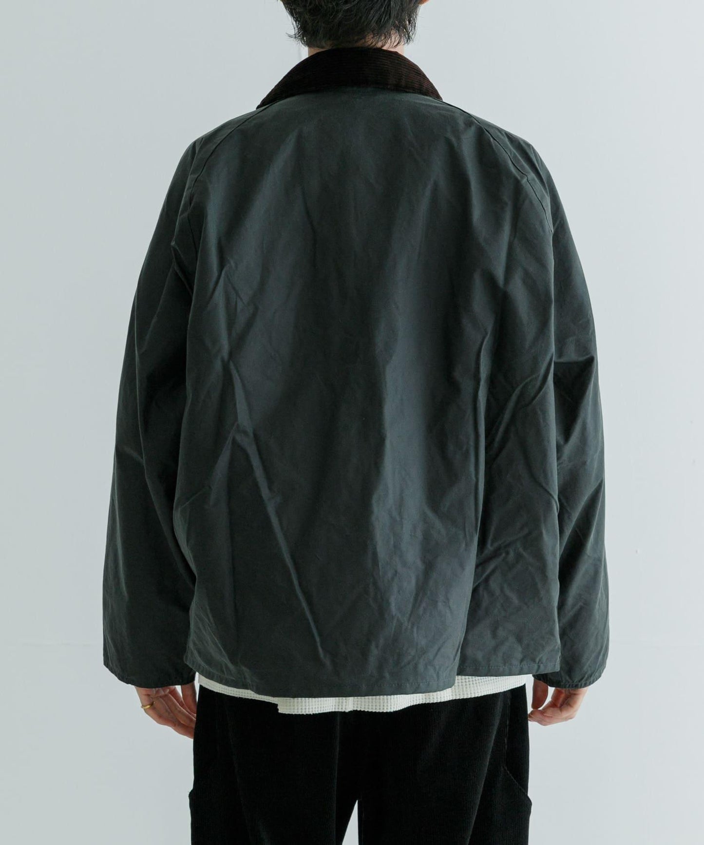 寬鬆版型 塗蠟 Barbour OS TRANSPORT WAX JACKET 夾克