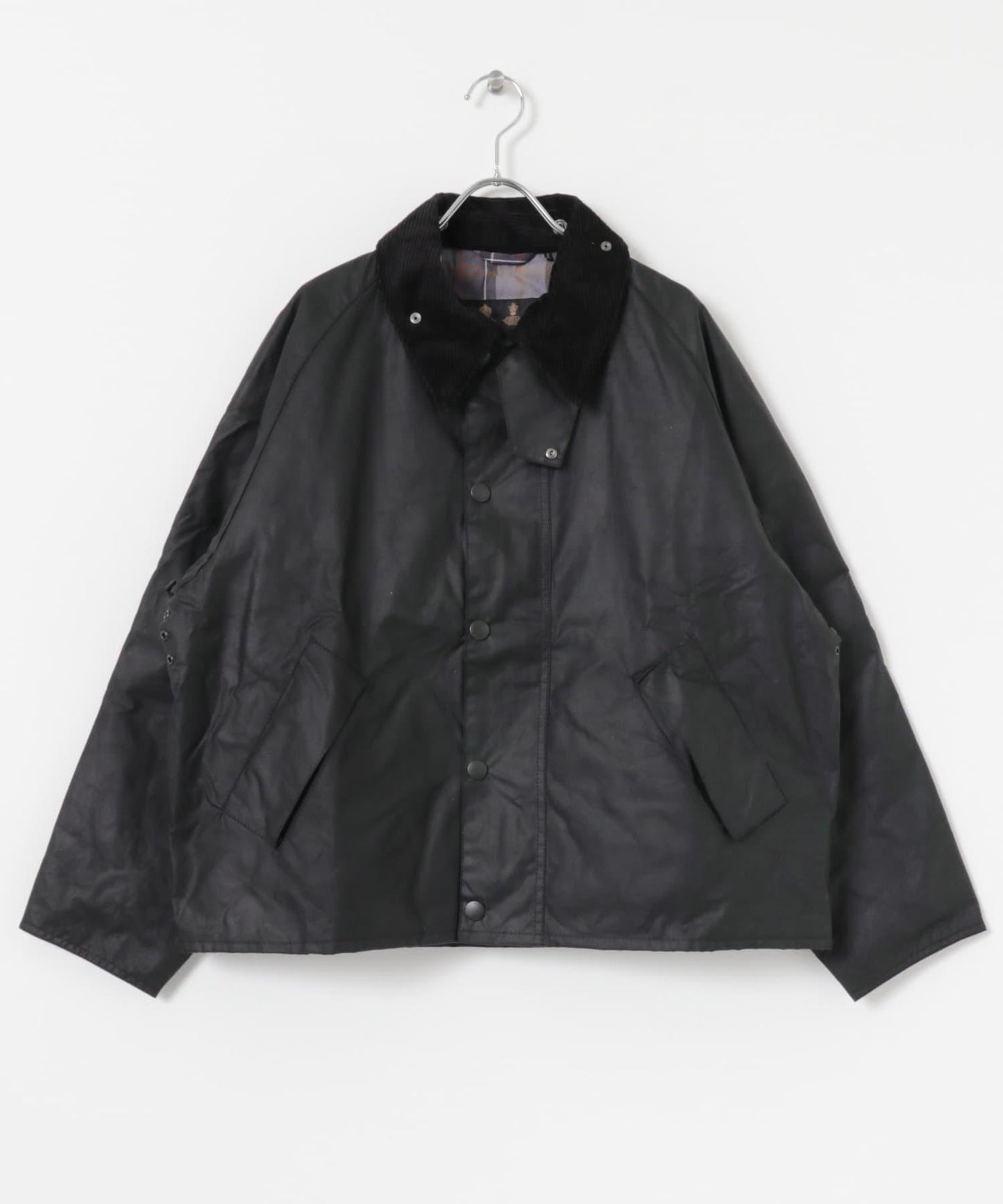寬鬆版型 塗蠟 Barbour OS TRANSPORT WAX JACKET 夾克