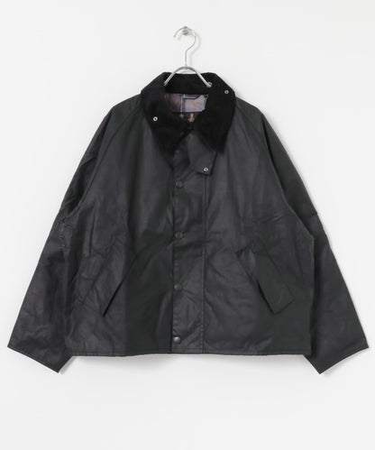 寬鬆版型 塗蠟 Barbour OS TRANSPORT WAX JACKET 夾克