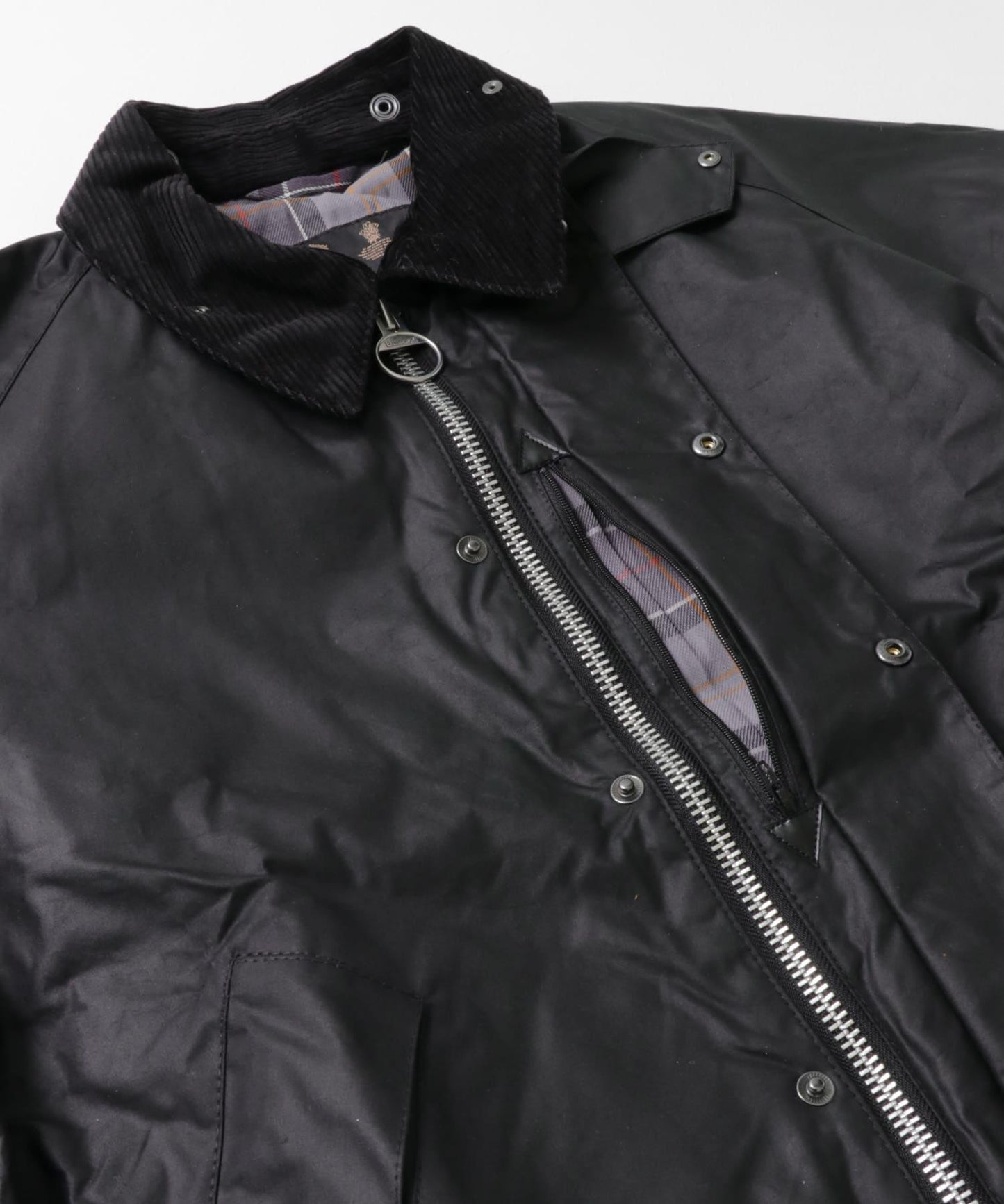寬鬆版型 塗蠟 Barbour OS TRANSPORT WAX JACKET 夾克