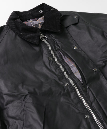 寬鬆版型 塗蠟 Barbour OS TRANSPORT WAX JACKET 夾克