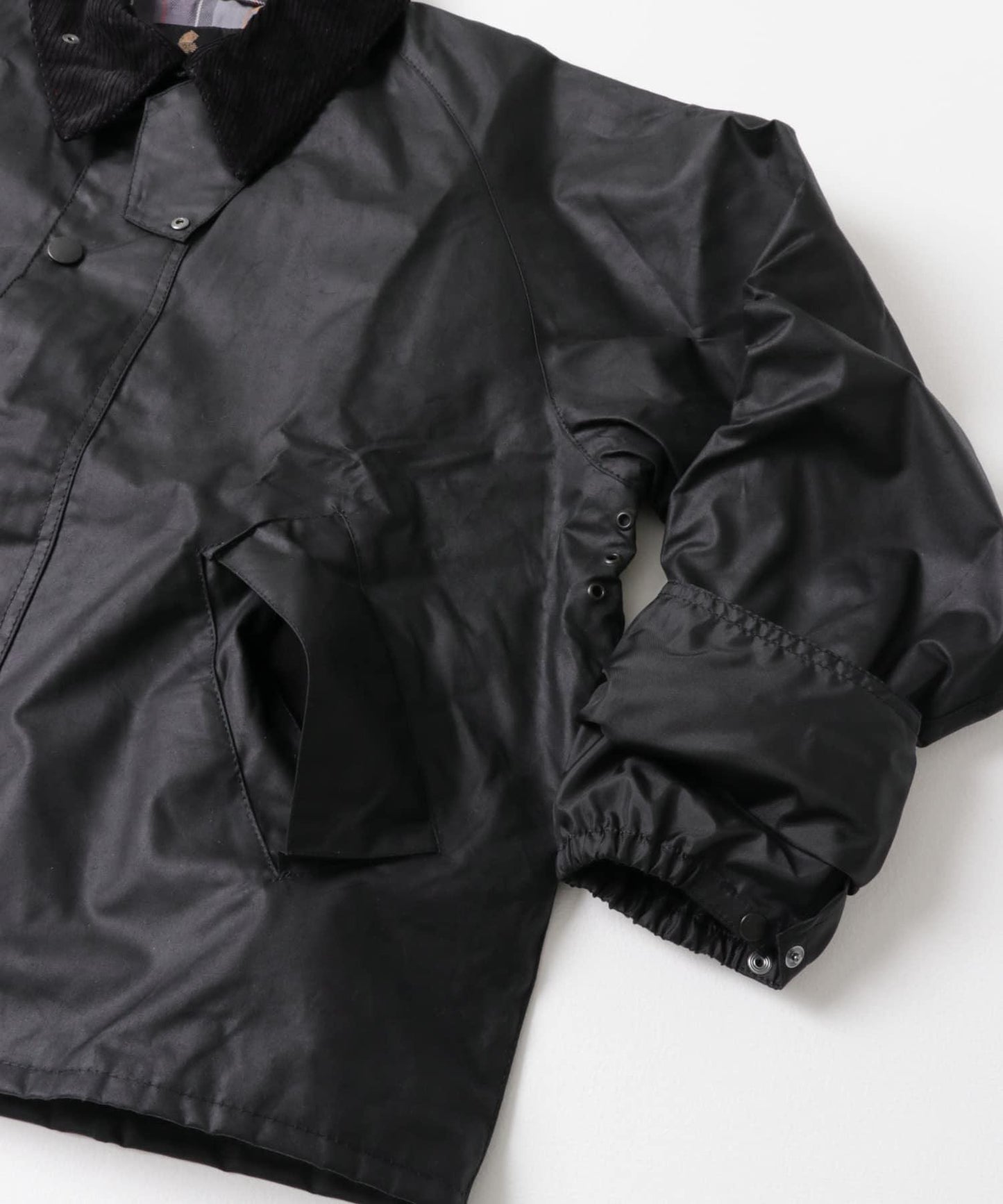 寬鬆版型 塗蠟 Barbour OS TRANSPORT WAX JACKET 夾克