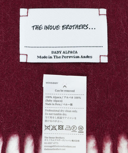 THE INOUE BROTHERS Brushed Scarf 圍巾