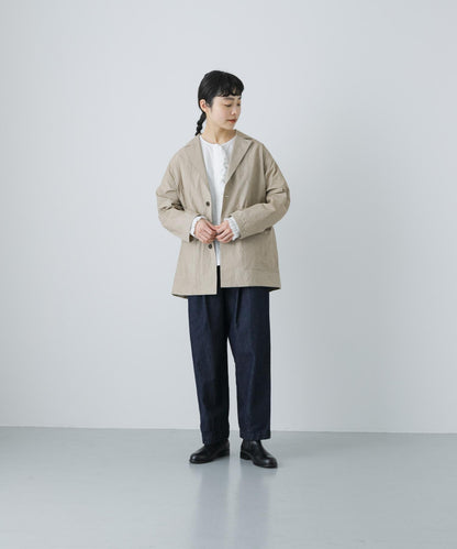 中性棉質剪裁西裝外套