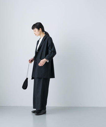 中性棉質剪裁西裝外套