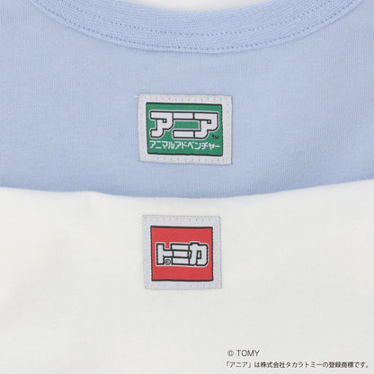 TOMICA・ANIA 襯衫下襬設計 長袖T恤