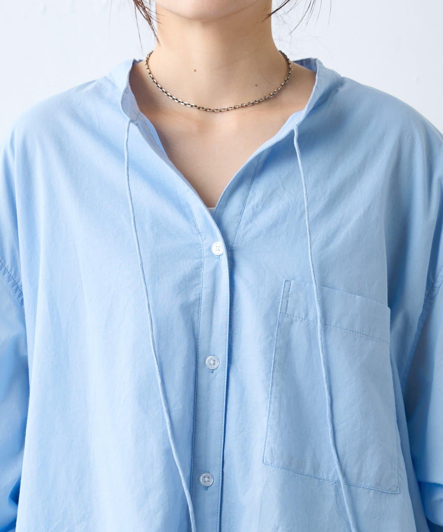 多款圖案 氣球下襬 長款襯衫