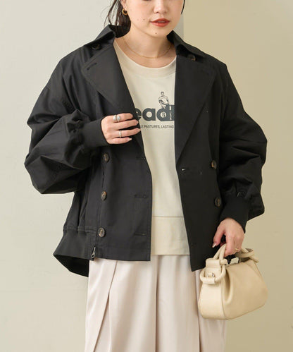 2WAY 拉鍊拼接 風衣