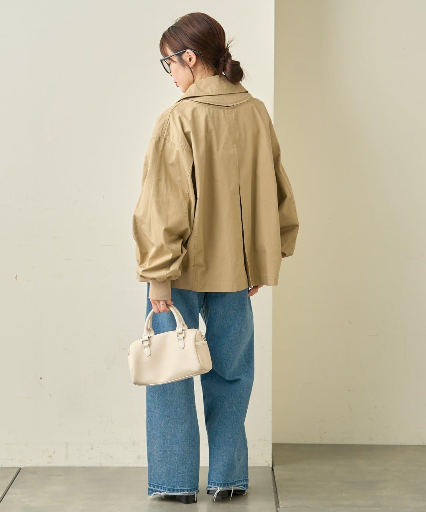 2WAY 拉鍊拼接 風衣