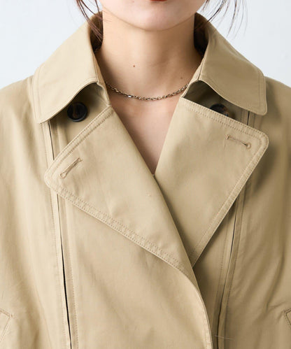2WAY 拉鍊拼接 風衣