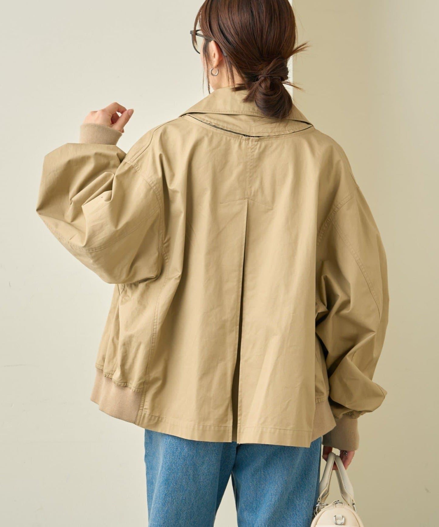 2WAY 拉鍊拼接 風衣